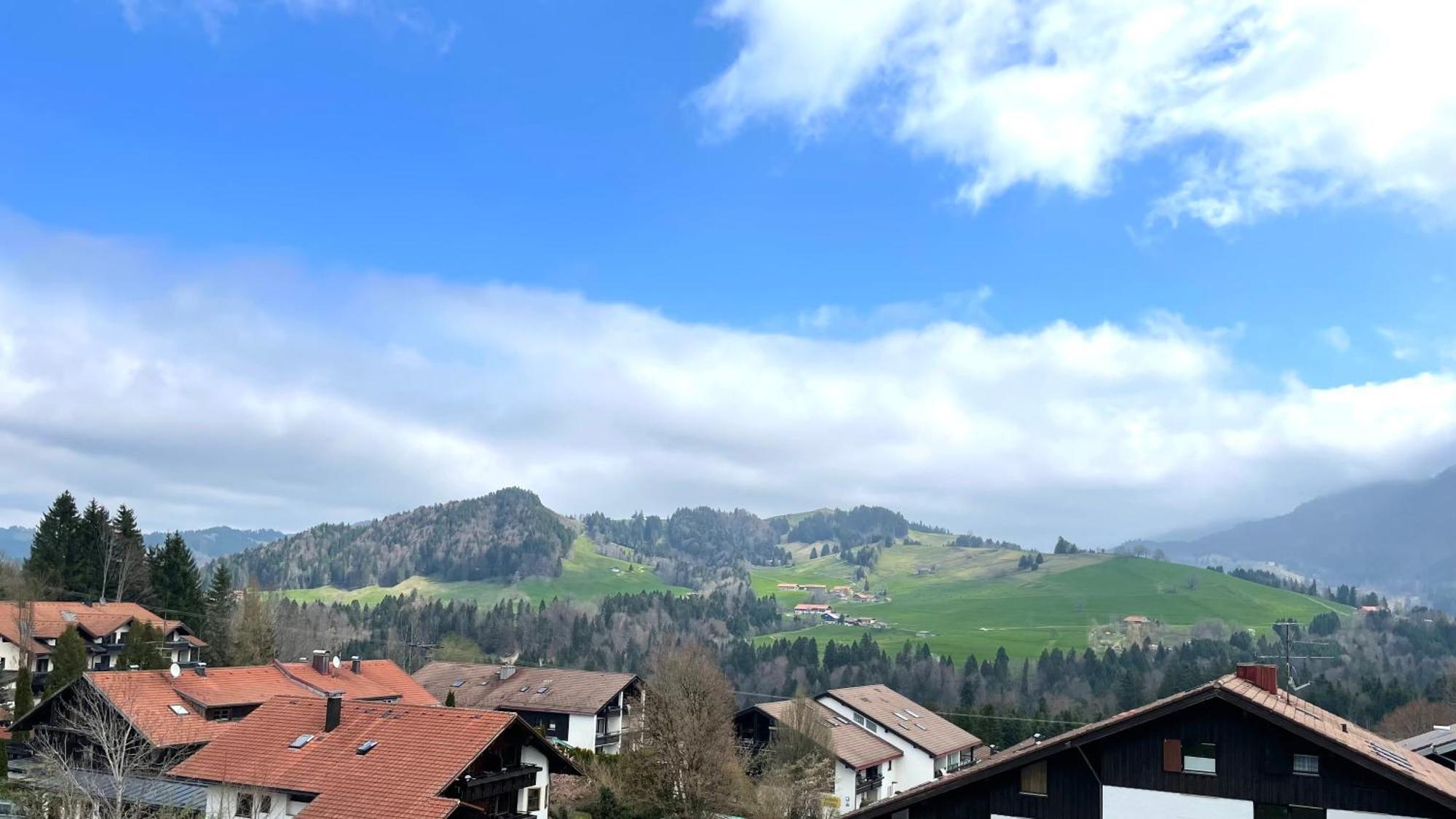 Fewo Alpengloeckchen, Oberstaufen/Steibis Exterior foto